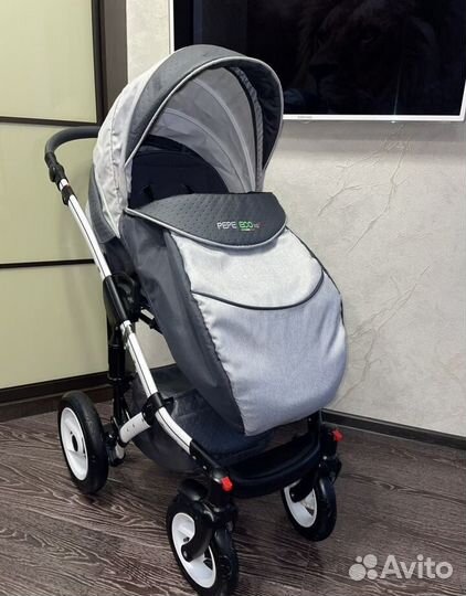 Коляска 3 в 1 verdi pepe eco xs новая