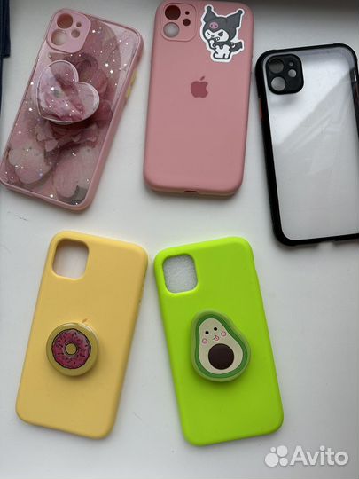 Подаю чехлы почти новые на apple 11