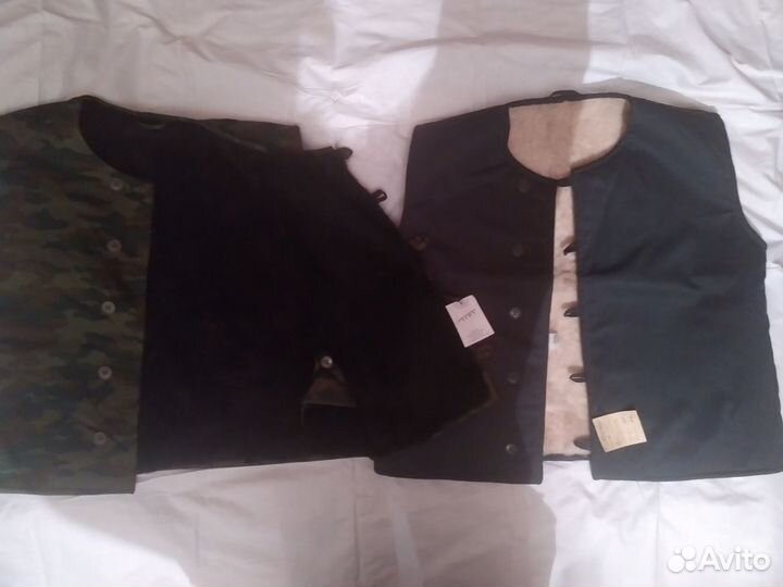 Мех.жилет для военных. Новый.Склад.46-60