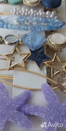 Набор заколок Морской