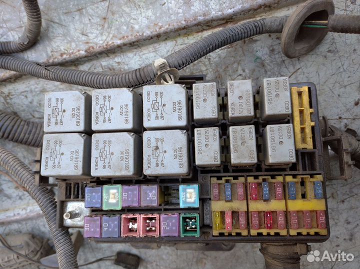 Проводка подкапотная Шевроле Реззо