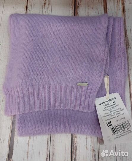 Комплект шапка и шарф женский