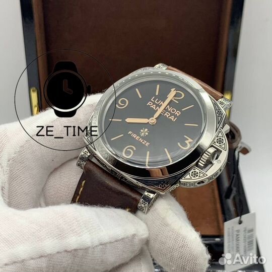 Элитные мужские часы panerai luminor firenze