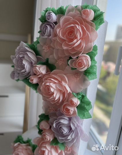 Цифра 1 на годик девочке