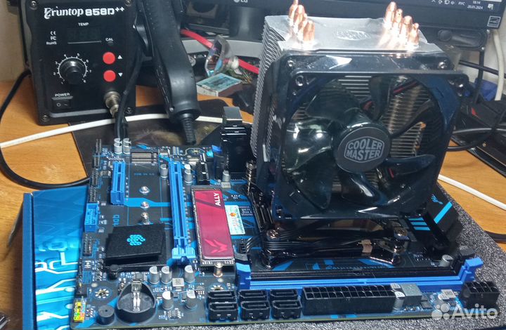 Компьютер 12ядер DDR4-16Gb Rx470