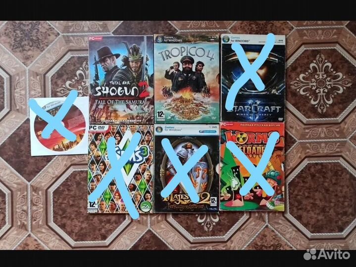 Компьютерные игры на дисках для пк
