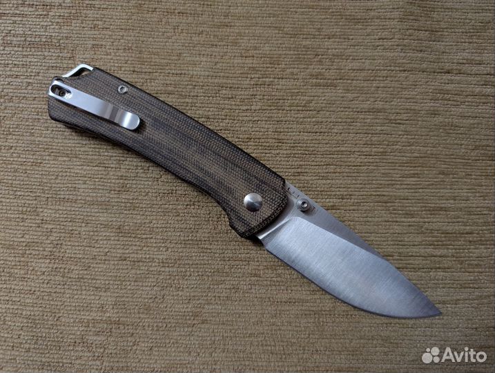 Нож складной Kizer T1 micarta