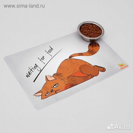 Коврик под миску