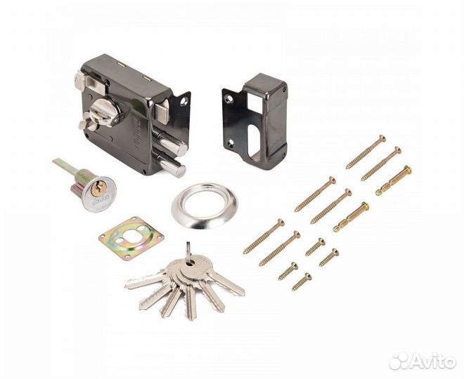 Замок накладной Аллюр 556 BN-R