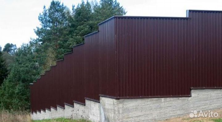 Профнастил С 21В окрашенный