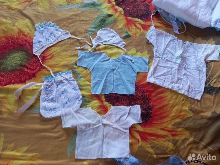 Комплект на выписку для мальчика зима осень