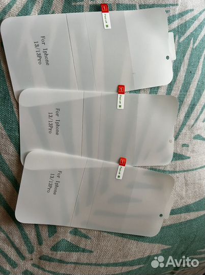 Гидрогелевая пленка на айфон 13/13про