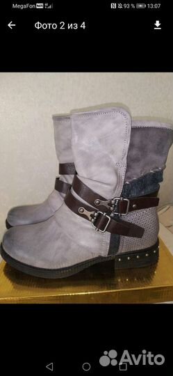 Ботинки женские 40 размер новые