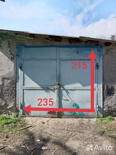 Ворота гаражные 215/235