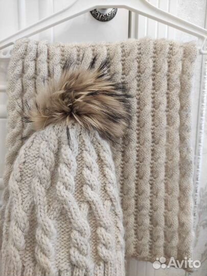 Комплект шапка и шарф