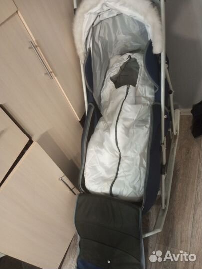 Чехол тёплый в коляску, в санки