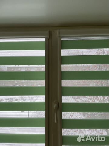 Рулонные шторы зебра