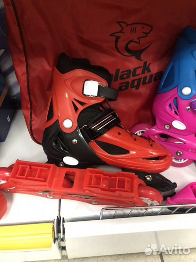 Коньки ролики 2 в 1 комбинированные