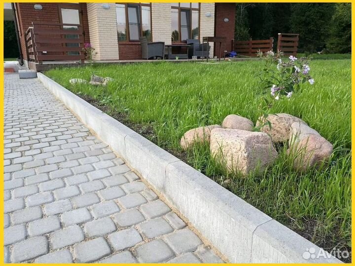 Бордюр тротуарный