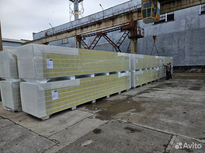 Сэндвич-панели от завода от 100м2