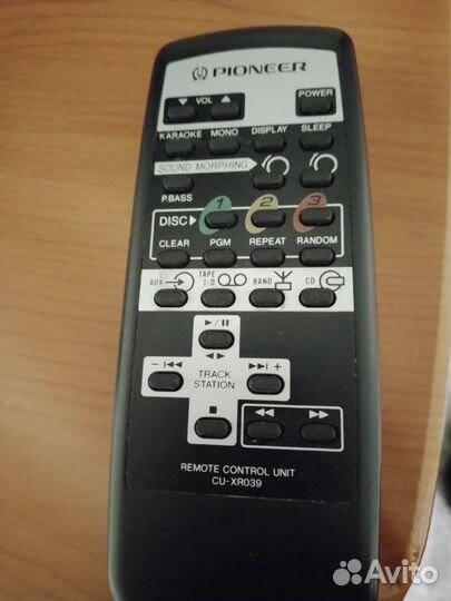 Пульт pioneer CU-XR039