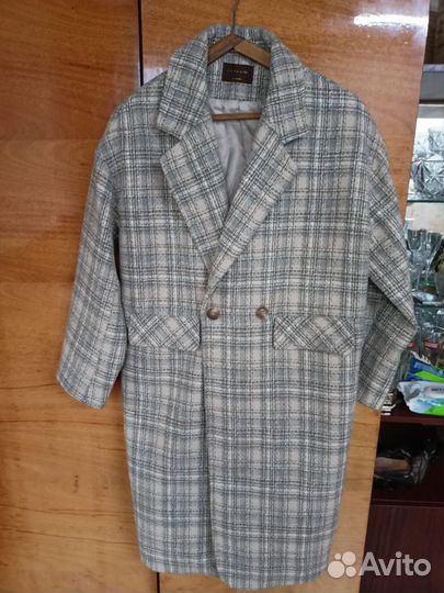 Пальто демисезонное новое, оверсайз