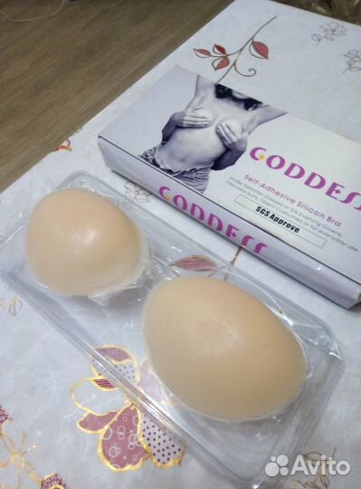 Накладки на грудь, силиконовые