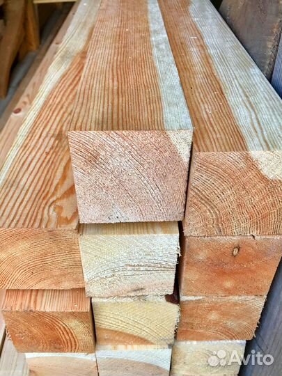 Обрезной брус, сосна