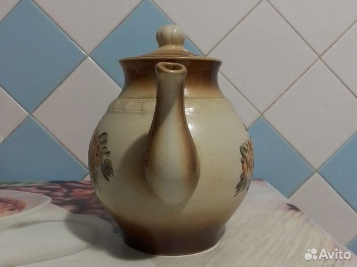 Чайник заварочный СССР ккрамический