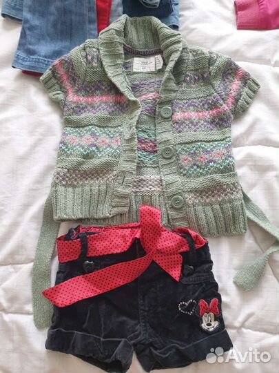 Вещи пакетом на девочку 6-18 месяцев