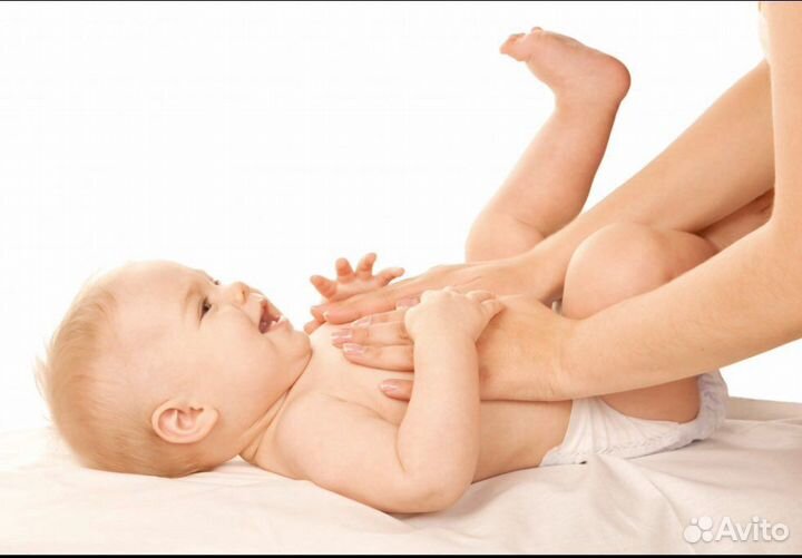 Детский массаж +гимнастика(на мяче), выезд на дом