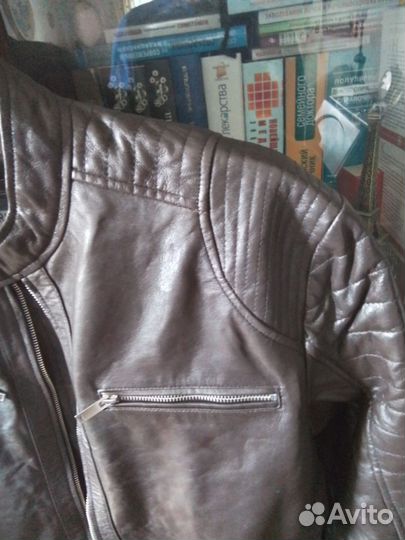 Кожаная куртка мужская 54 -56р. Нат. кожа,новая