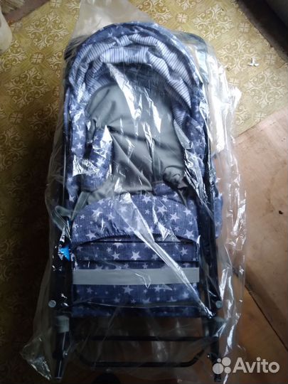 Детские санки коляска