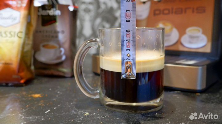 Рожковая кофеварка Polaris Итальянская помпа