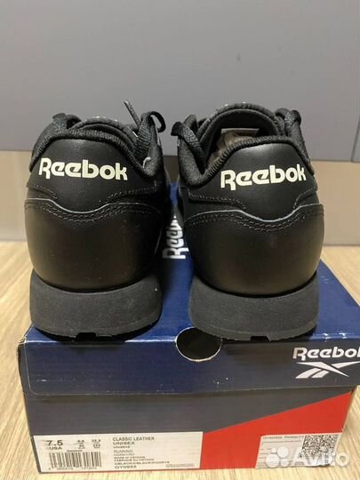 Reebok classic чёрные