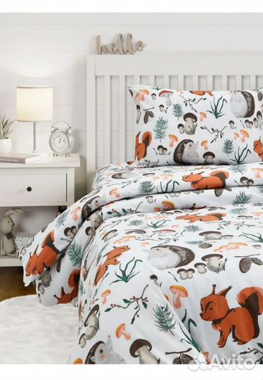 Детское постельное белье 1.5 новое