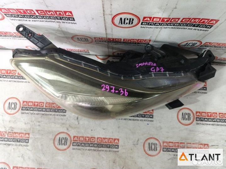 Фара правая subaru impreza