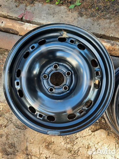 Диски штамп 5/100, R15 Skoda, VW