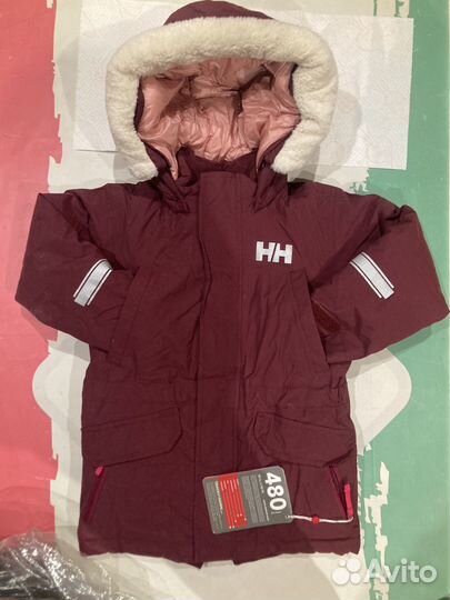 Пуховик Helly Hansen парка детская новая original