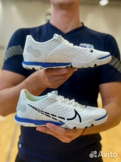 Футзалки Nike React Gato white