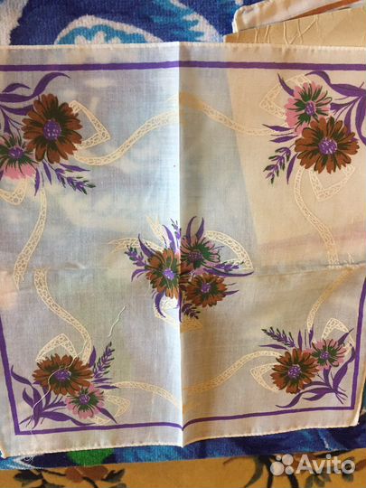 Носовые платочки винтаж новые