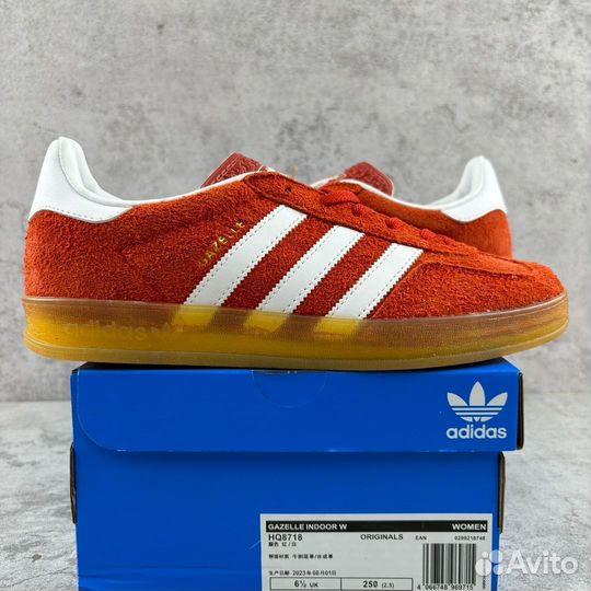 Adidas Gazelle Indoor Red Scarlett Gum