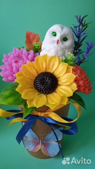 Букет на 1 сентября.Мыло ручной работы