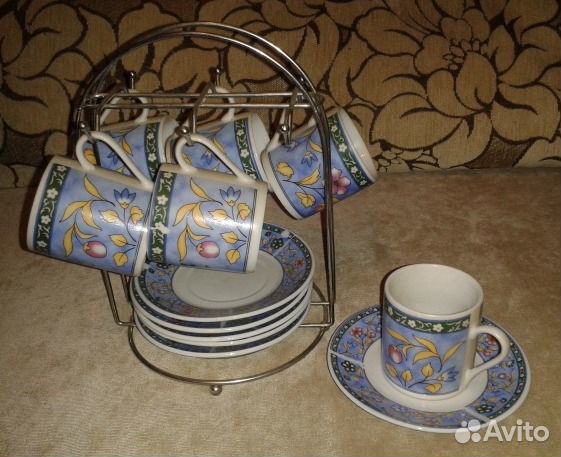 Новый Кофейный Набор (Германия) 6 персон