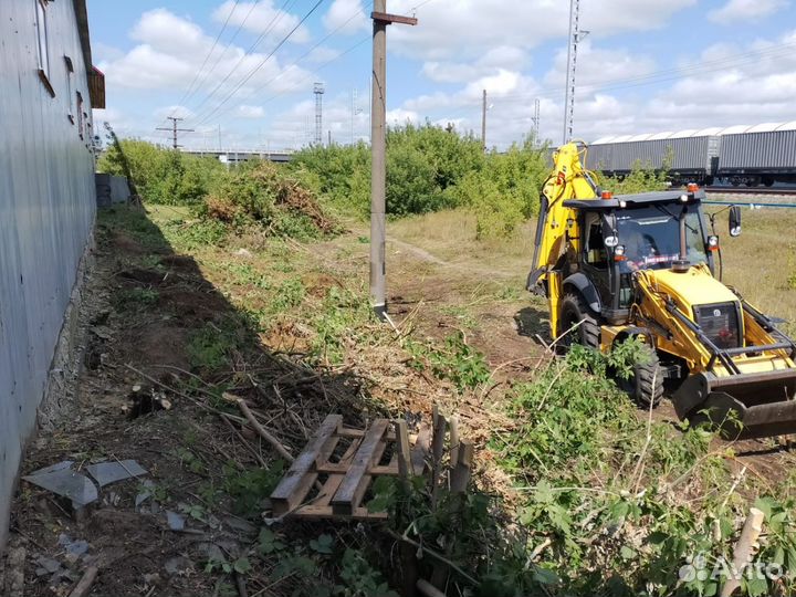 Расчистка участка, подготовка участка к продаже