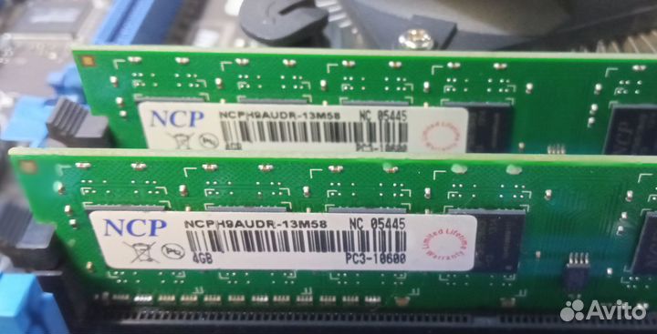 Материнская плата 1155 H61 с процессор i5 3570