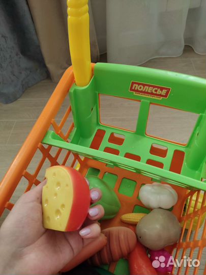 Тележка продуктовая детская