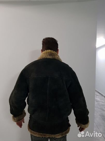 Дубленка натуральная мужская пилот