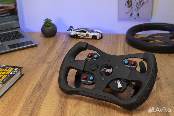 Штурвал для Thrustmaster T300 для симрейсинга