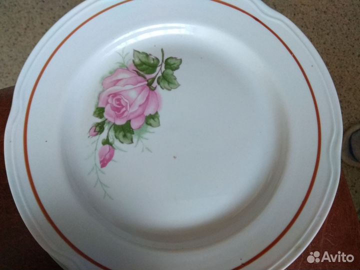 Тарелки СССР 6 шт.фарфор